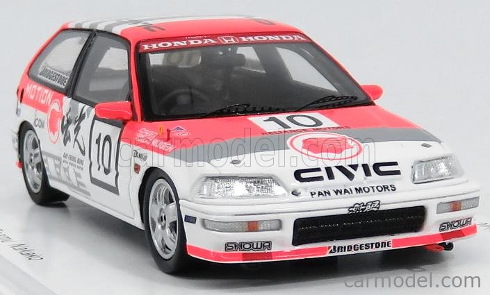 Spark Model Sa128 Scale 1 43 Honda Civic Ef9 N 10 1st Class Macau