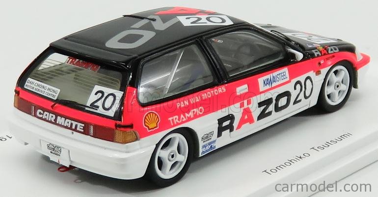 SPARK-MODEL SA125 Scale 1/43 | HONDA CIVIC EF3 N 20 1st Gr. C MACAU ...