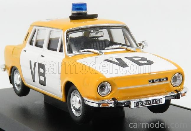 Skoda 110L 1973 - Abrex 1/43 - Rouge Foncé - Miniature Diecast - NEUVE