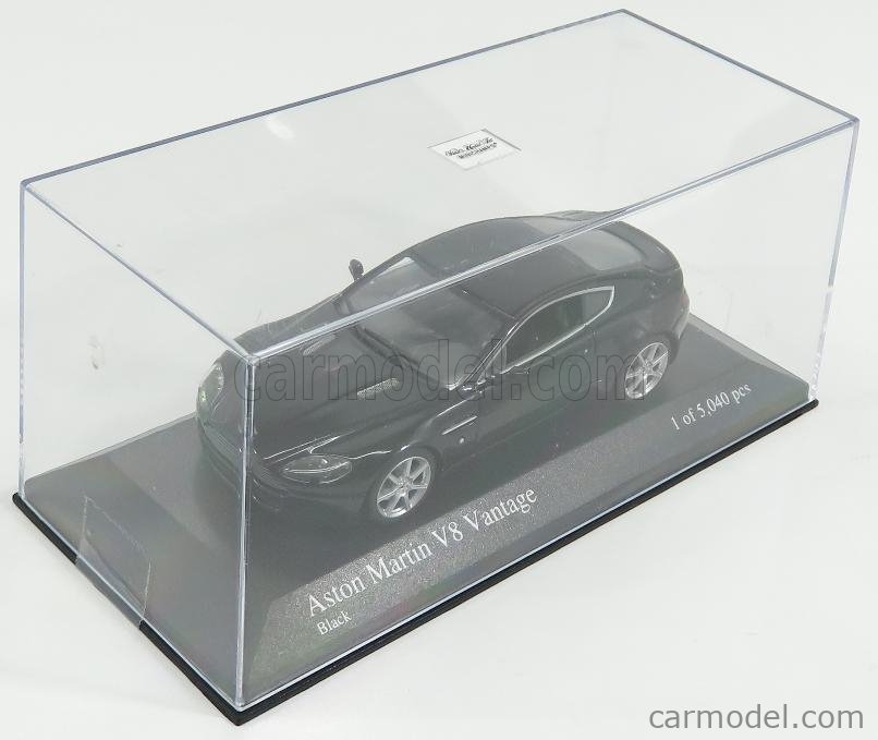 MINICHAMPS 400137420 Scale 1/43 | ASTON MARTIN V8 VANTAGE COUPE 2005 BLACK