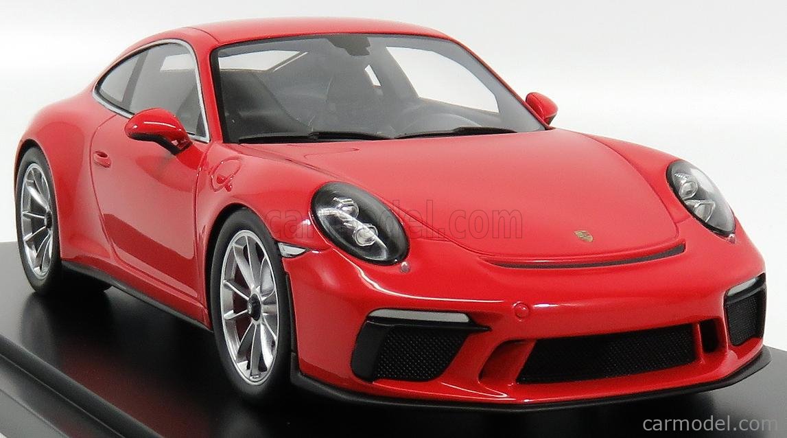 スパーク ポルシェ 911 GT3 Touring Package 1/18 Porsche 911 GT3 Touring 1/18 Resin Model - Guards Red Spark