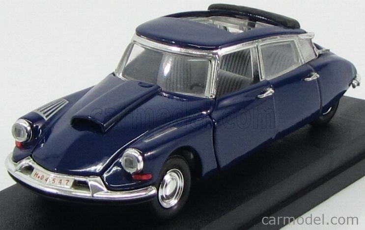 Rio 1/43 réf 113 : Citroën DS19 Prototype 6 cylindres de 1960 (Toit