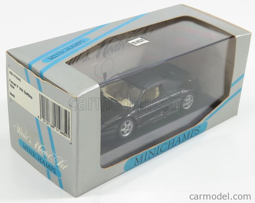 Miniature Minichamps 1/43 – Ferrari F355 Coupé 1994, Noire, Diecast