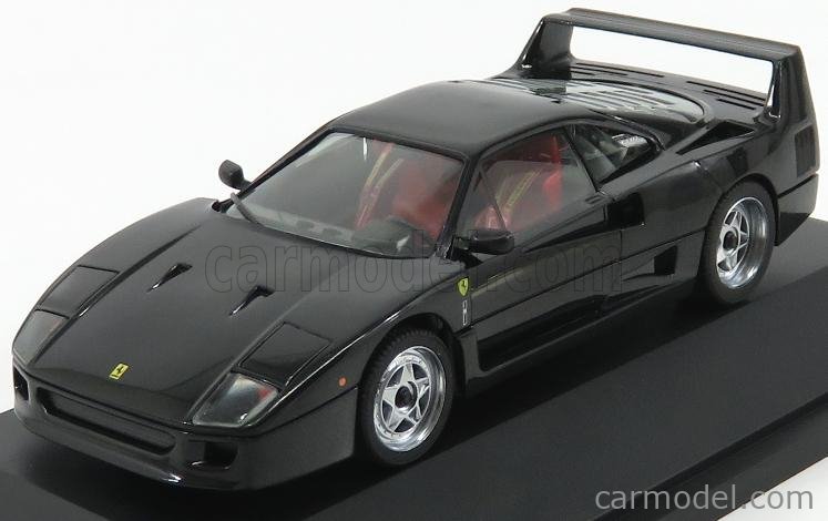 HERPA 01001 Scale 1/43 | FERRARI F40 1987 BLACK