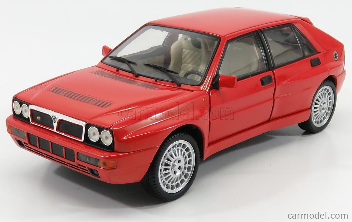 ミニカー 1/18 Ricko Lancia Delta Integrale RICKO 32113R Scale 1/18 | LANCIA DELTA INTEGRALE HF EVOLUZIONE RED