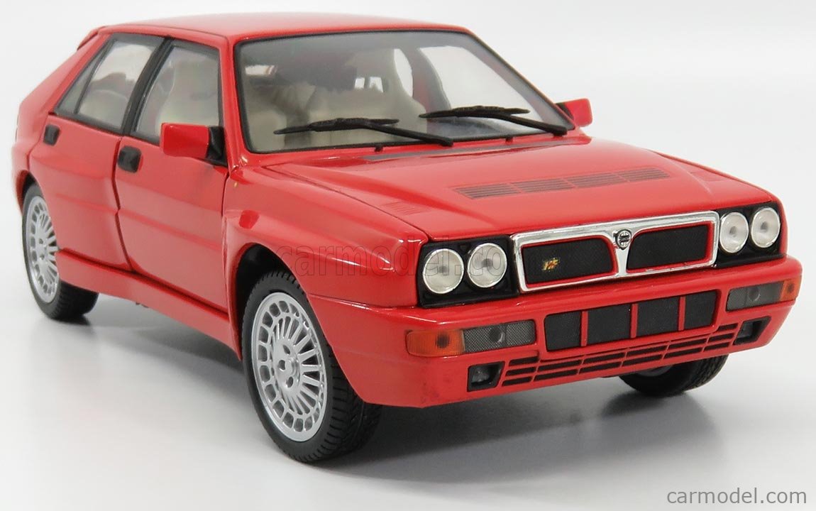 RICKO 32113R Scale 1/18 | LANCIA DELTA INTEGRALE HF EVOLUZIONE RED