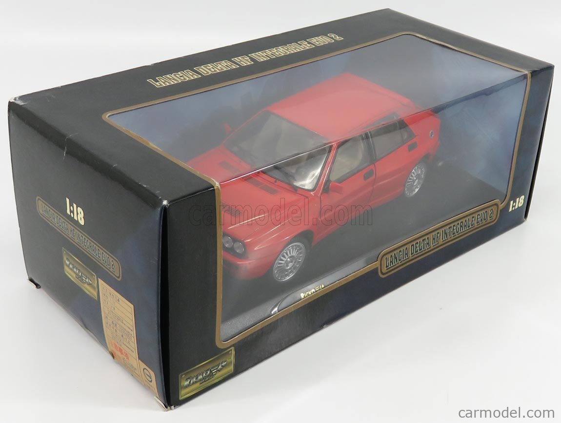 RICKO 32113R Scale 1/18 | LANCIA DELTA INTEGRALE HF EVOLUZIONE RED