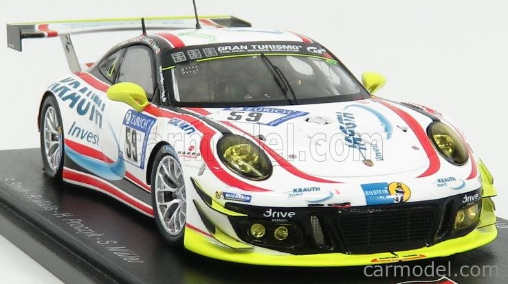 SPARK-MODEL SG324 Scale 1/43 | PORSCHE 911 991 GT3 R TEAM MANTHEY ...