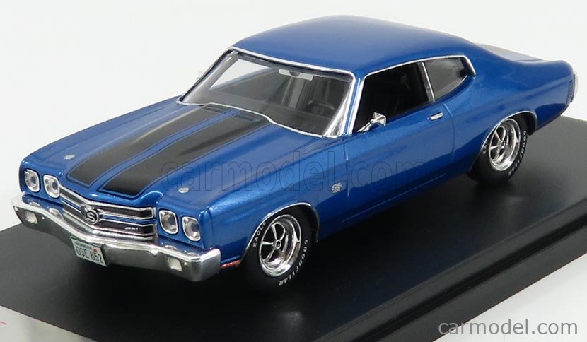 Premium X 1:43 Chevrolet Chevelle SS 1970 Blue Models Limited Edition PRD464 