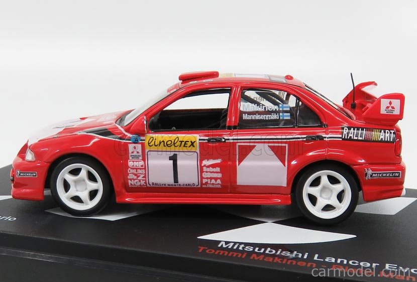 Details about   Mitsubishi Lancer Evolution VI #1 Rally Monte-Carlo 1999 Diecast in scale 1/43 