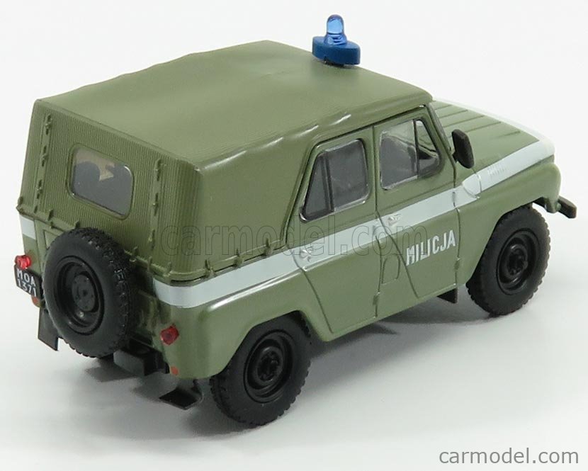 Voiture ancienne de l'URSS au 1/43e UAZ 469 M, petite