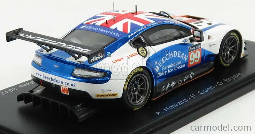Aston Martin Vantage GTE  24h Le Mans 2017  BEECHDEAN UK Racing  1:43 Spark 5844