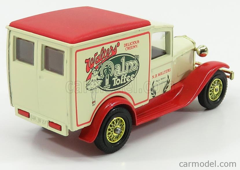 MATCHBOX Y22 Scale 1/55 | FORD USA MODEL-A VAN WALTERS PALM TOFFEE