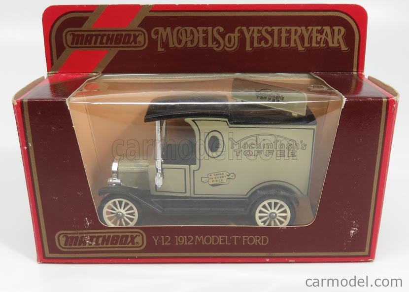 MATCHBOX Y12 Scale 1/43 | FORD USA MODEL-T VAN MACKINTOSH'S TOFFEE ...