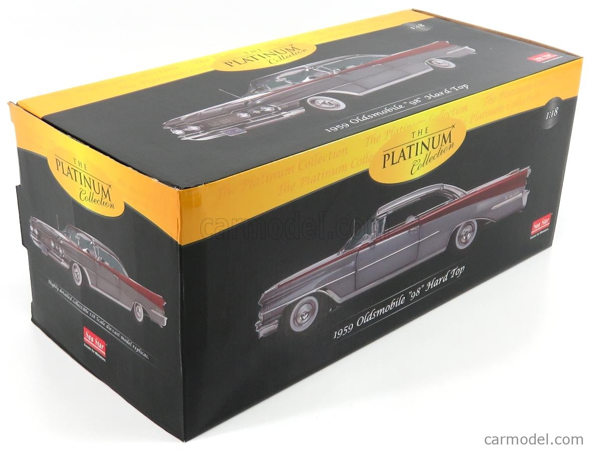 SUN-STAR 05243 Scale 1/18 | OLDSMOBILE 98 HARD-TOP 1959