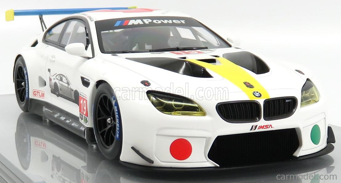 【美品】BMW M6 F13 ホワイト 1/18 モデルカー 1-18BMWM6CoupeSakhirOrange-6.