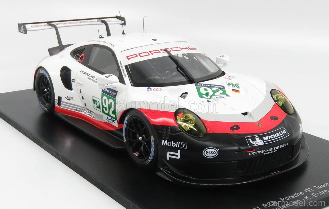 Ixo 1:18 Porsche 911 (991) RSR #92 24h LeMans 2019 Porsche GT Team LEGT18024 modèle voiture Ixo 1:18 Porsche 911 (991) RSR #92 24h LeMans 2019 Porsche GT Team LEGT18024 modèle voiture