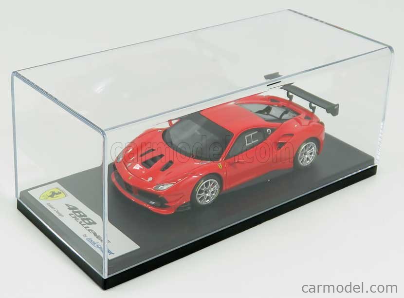 Miniature 1/43 Looksmart – Ferrari 488 Challenge 2017 – Bianco Avus (Neuve)