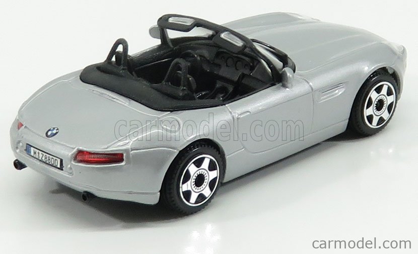 BURAGO 18-30071S Scale 1/43 | BMW Z8 SPIDER 2000 SILVER