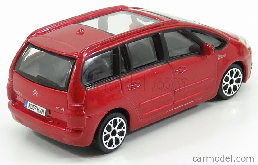 BURAGO 18-30222R Scale 1/43 | CITROEN C4 PICASSO 2011 RED MET