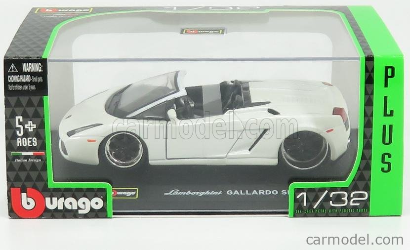 Bburago 1:32 - Lamborghini Gallardo LP560-4 - Vert Lt. Mét. - Voitures 1:32 Classic
