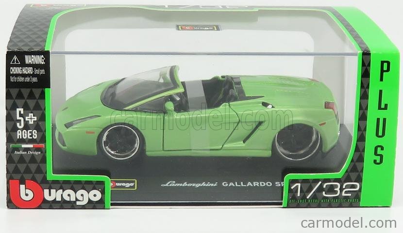 Lamborghini Gallardo LP560-4 grün Maßstab 1:32 von bburago 