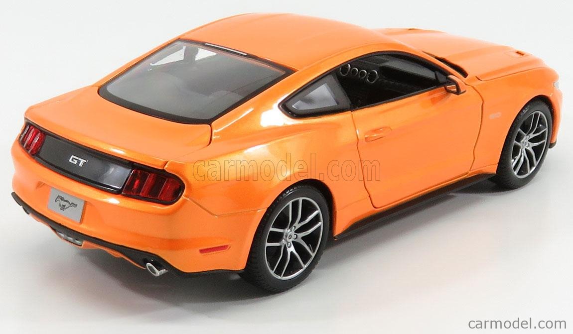 Buy Maisto - 1/18 Scale Model Compatible with Ford Mustang Gt Replica  Miniature Model 2015 (Orange), Kids Online at Low Prices in India 