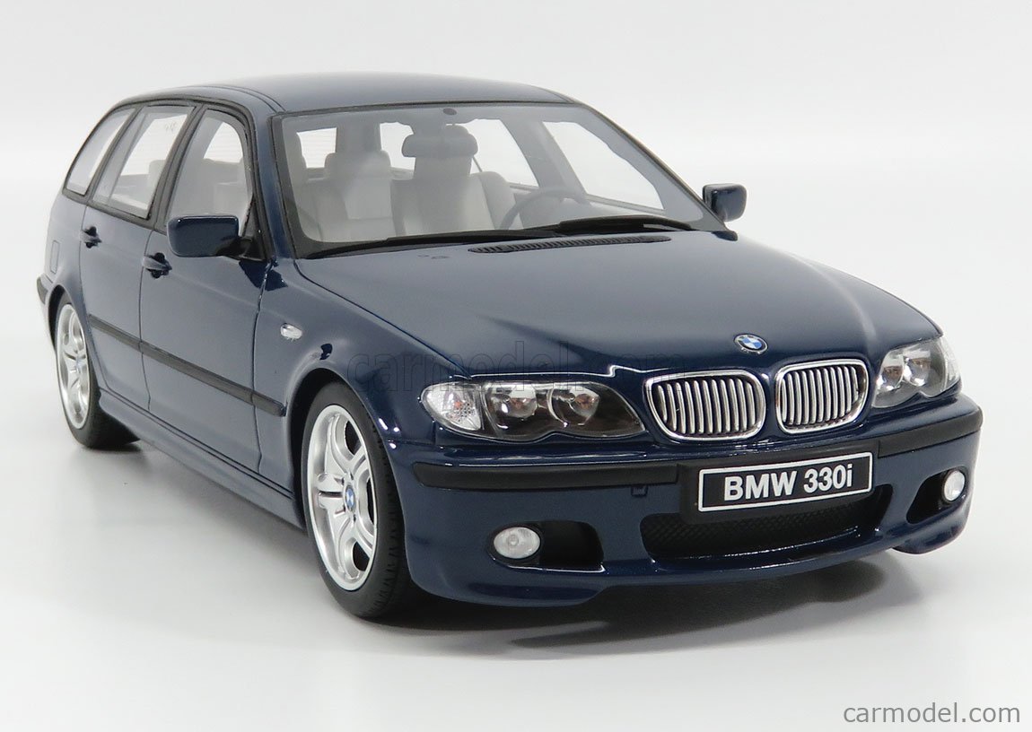 1:18 OTTOMOBILE 2005 BMW 330i M PACK TOURING FACELIFT E46 BLUE OT251 RESIN CARS