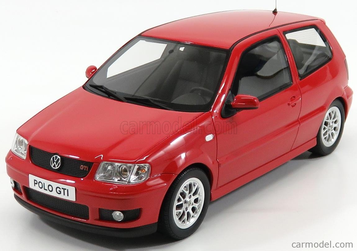 1:18 OTTO VW Polo GTI 6N red 2001 NEW bei PREMIUM-MODELCARS 