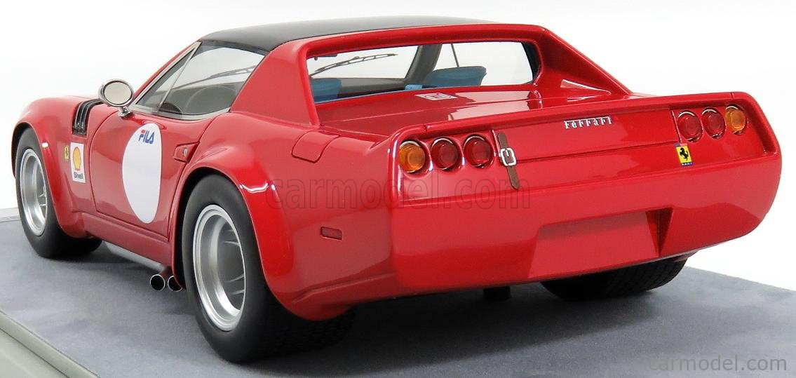 Miniature AMR Ferrari 365 GTB4 Spider Michelotti 1975 - Rouge - 1/43