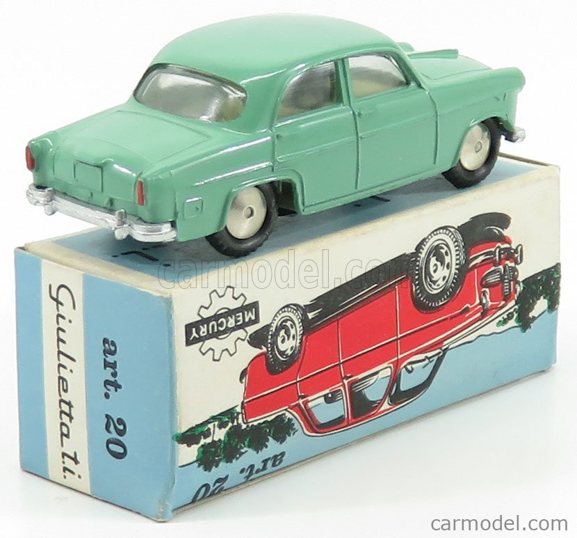 MERCURY-ITALY 20 Scala 1/45 | ALFA ROMEO GIULIETTA TI LIGHT GREEN