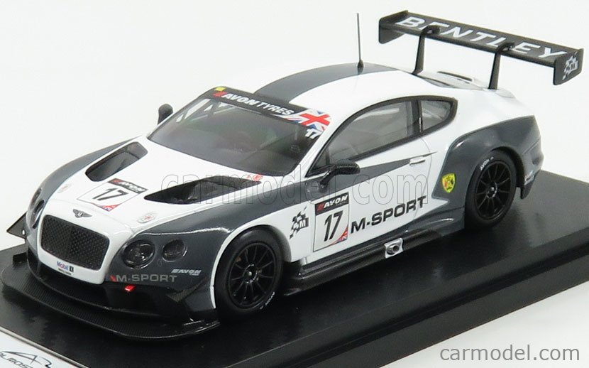 1/43 オールモストリアル ベントレー GT3 2014 #17  TSM 1:43 BENTLEY GT3 #8 DYSON RACONG 3RD PLACE SONOMA GRAND PRIX