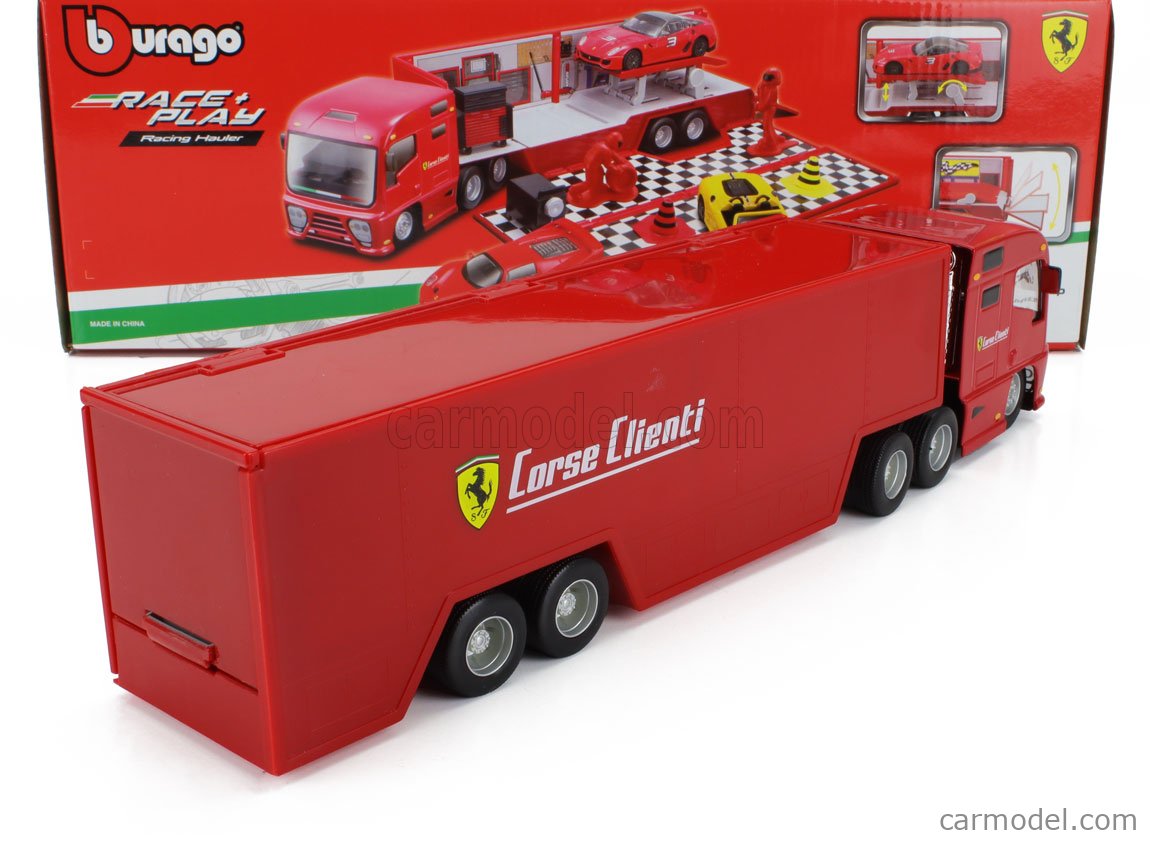 Ferrari トレーラー F1カー セット Ferrari トレーラー F1カー セット Kitbox x PZY Model 1/24