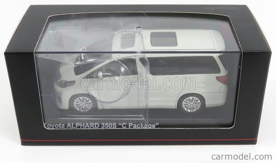 KYOSHO 03646WP Scale 1/43 | TOYOTA ALPHARD 350S C-PACKAGE 2012
