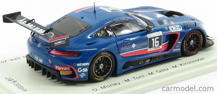 1:43 2017 SPA 24H Mercedes-Benz AMG GT3