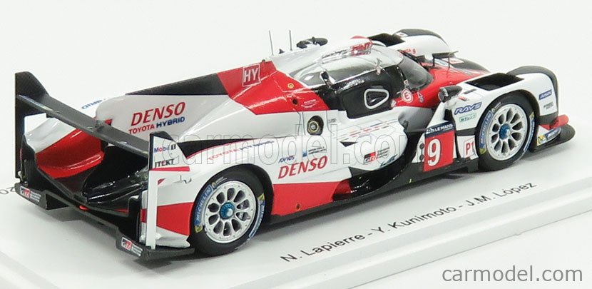 TOYOTA TS050 Hybrid 2017 1/43 Le Mans Car Collection 1 Without Book SPARK GAZOO 