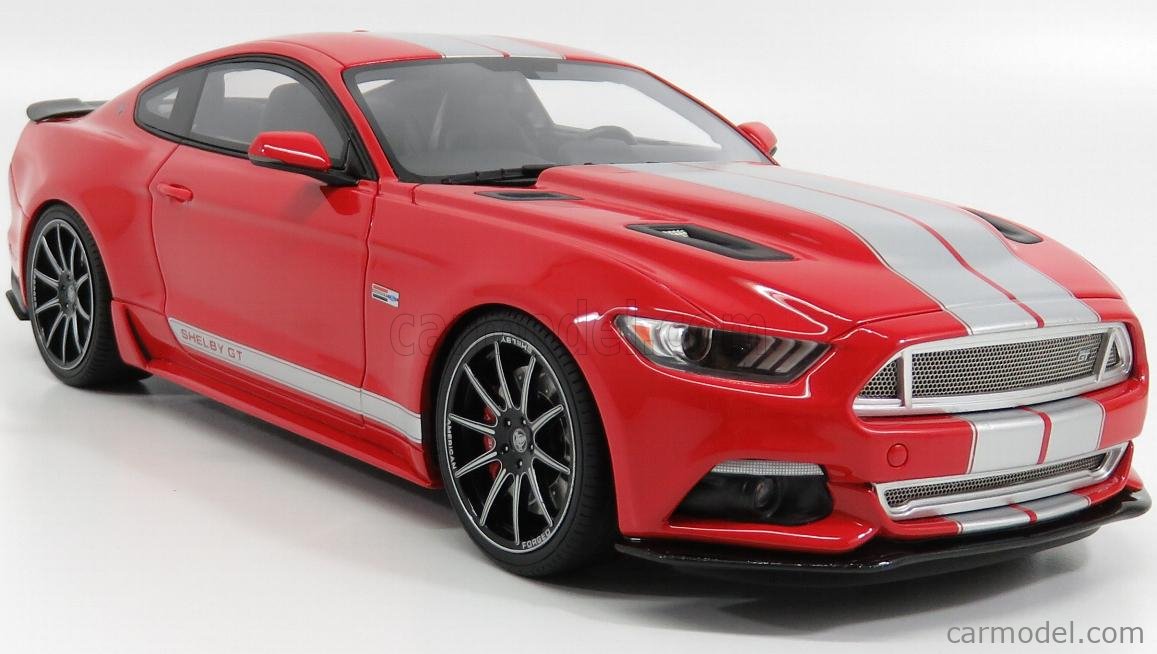 GT-SPIRIT GT149 Scale 1/18 | FORD USA SHELBY MUSTANG GT COUPE 2015 RED