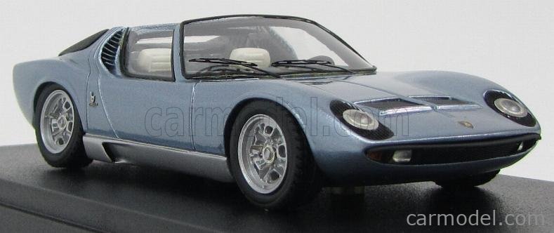 Lamborghini Miura Roadster 1968 Bruxelles – Looksmart 1/43 – Modèle Résine Monté – Neuf