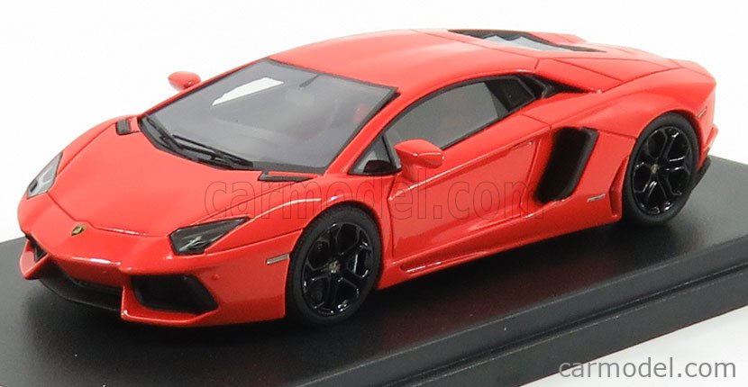 LOOKSMART LS384A Masstab: 1/43 | LAMBORGHINI AVENTADOR LP700-4 2011 ARANCIO  ARGOS - ORANGE MET