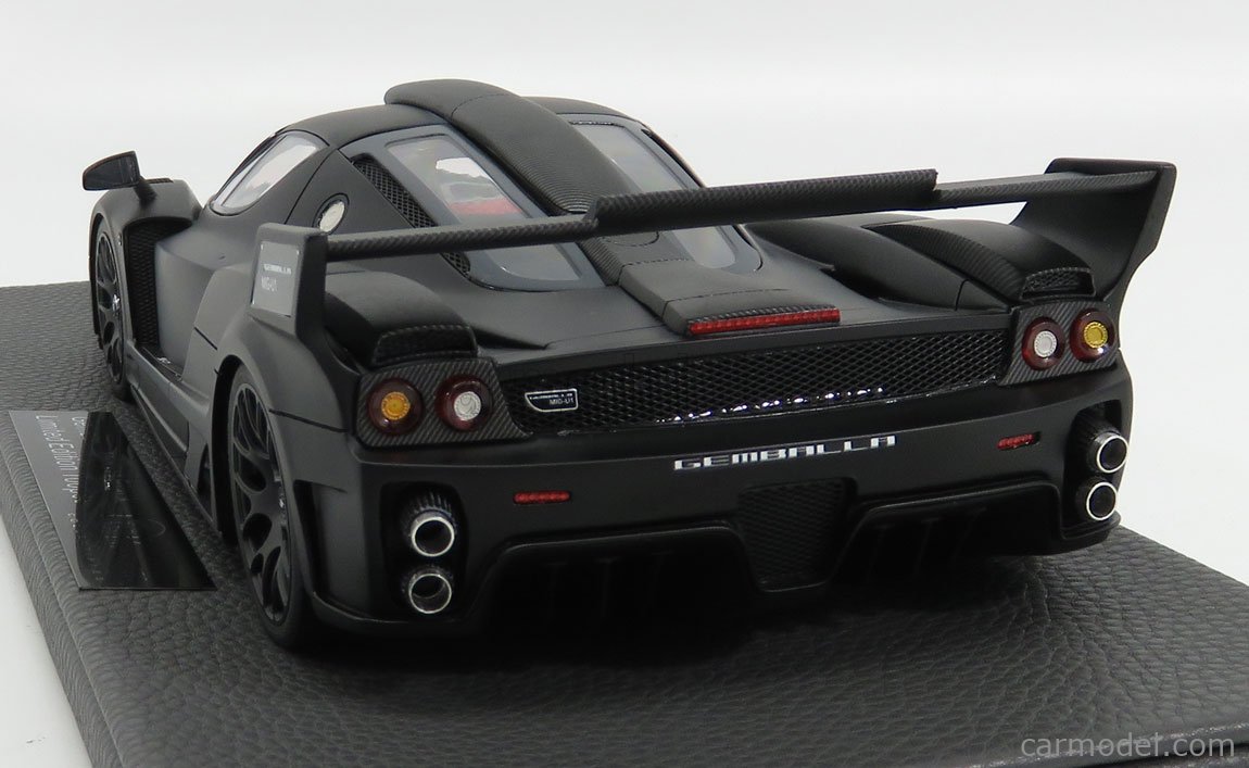Top Marques 1/18 Scale TOP064C - 2010 Gemballa Mig U1 - Mat Black