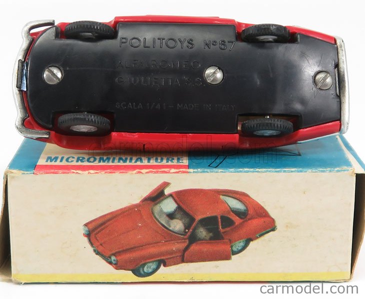 POLITOYS PLAST POLPL067 Scala 1/41 | ALFA ROMEO GIULIETTA SS - 1