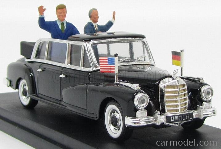 Jouet Mécanique JNF Mercedes-Benz 300 Limousine N°68 – Allemagne, Métal