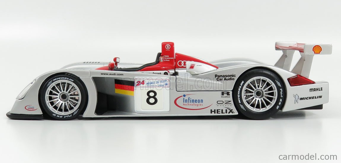 MAISTO 38899 Scale 1/18 | AUDI R8 3.6L TURBO V8 TEAM AUDI