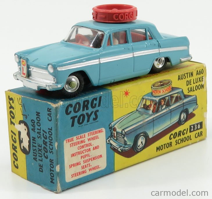 Corgi austin a60 driving cheap school car