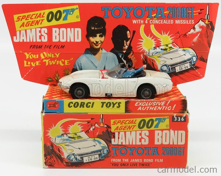 TOYOTA - 2000GT 007 JAMES BOND - YOU ONLY LIVE TWICE