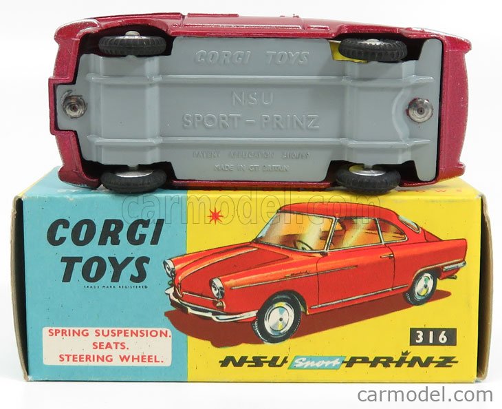 プロフィ－ル更新　NSU SPORTS PRINZ　CORGI1/43 🇺🇦 1:43 NSU Prinz TT Blue Minichamps 1/43 | eBay