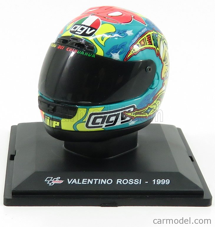 AGV - CASCO HELMET VALENTINO ROSSI 250cc 1999 WORLD CHAMPION