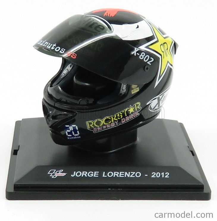 CM2 CASQUE MOTO GP 1/5 JORGE LORENZO 2012 