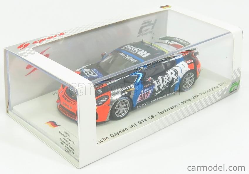 SPARK-MODEL SG331 Scale 1/43 | PORSCHE CAYMAN GT4 TEAM