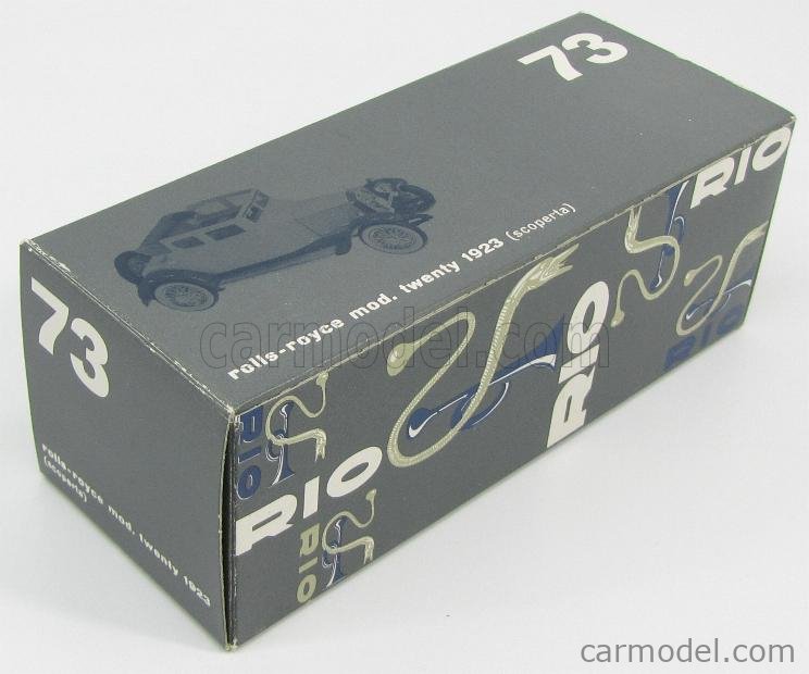Modèle Réduit Rolls-Royce Twenty 1923 - Échelle 1/43 Par Rio - Boîte D'origine - État Comme Neuf